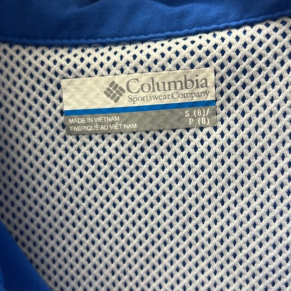 Columbia PFG boys M(8) -blue longsleeve, see all pics - Picture 8 of 8